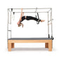 Elina Pilates Cadillac with Adjustable Anodized Aluminum Bar and Padded Trapeze for Stability