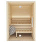 Auroom Cala Glass 4-Person Traditional Sauna Kit w/ Aspen Wood -  product_vendor - Peak Primal Wellness