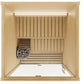 Auroom Cala Glass 4-Person Traditional Sauna Kit w/ Aspen Wood -  product_vendor - Peak Primal Wellness