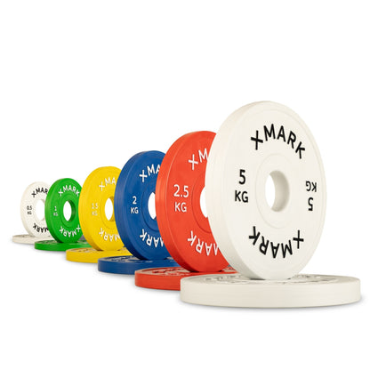 XMark Olympic Change Plates (Kilogram 6-Pairs ½ kg to 5 kg) -  product_vendor - Peak Primal Wellness