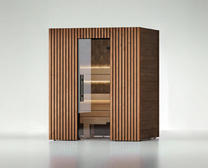 Leil Saunas Como 3 - 180 - 3 Person Indoor Sauna Kit -  product_vendor - Peak Primal Wellness