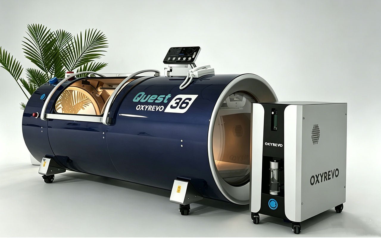 OxyRevo Quest36 1.5 to 2.0 ATA Hard Hyperbaric Chamber -  product_vendor - Peak Primal Wellness