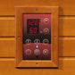 Golden Designs Dynamic "Lugano" 3 Person Low EMF Far IR Sauna (DYN-6336-02)
