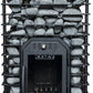 Cozy Heat Quattro Thru-Wall 12kW  Sauna Stove - Wood-Burning Sauna Stove
