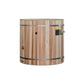 Dynamic Cold Therapy Cedar Barrel Spa – Plastic Tub  | Chiller Not Included - Sold Separate | DCT-B-042-PLPC-34