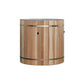 Dynamic Cold Therapy Cedar Barrel Spa – Plastic Tub  | Chiller Not Included - Sold Separate | DCT-B-042-PLPC-34