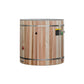 Dynamic Cold Therapy Cedar Barrel Spa – Plastic Tub  | Chiller Not Included - Sold Separate | DCT-B-042-PLPC-34