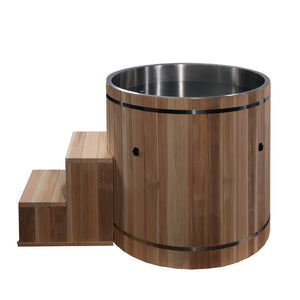 Dynamic Cold Therapy Barrel 304 Stainless Steel Cold Plunge | Chiller Not Included - Sold Separate | DCT - B - 042 - SSPC - 34 -  product_vendor - Peak Primal Wellness