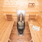 Dundalk LeisureCraft CT Elation 2-4 Person Traditional Outdoor Barrel Sauna -  product_vendor - Peak Primal Wellness