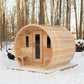 Dundalk LeisureCraft CT Elation 2-4 Person Traditional Outdoor Barrel Sauna -  product_vendor - Peak Primal Wellness