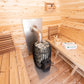 Dundalk LeisureCraft CT Elation 2-4 Person Traditional Outdoor Barrel Sauna -  product_vendor - Peak Primal Wellness