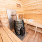 Dundalk LeisureCraft CT Elation 2-4 Person Traditional Outdoor Barrel Sauna -  product_vendor - Peak Primal Wellness