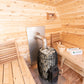Dundalk LeisureCraft CT Elation 2-4 Person Traditional Outdoor Barrel Sauna -  product_vendor - Peak Primal Wellness