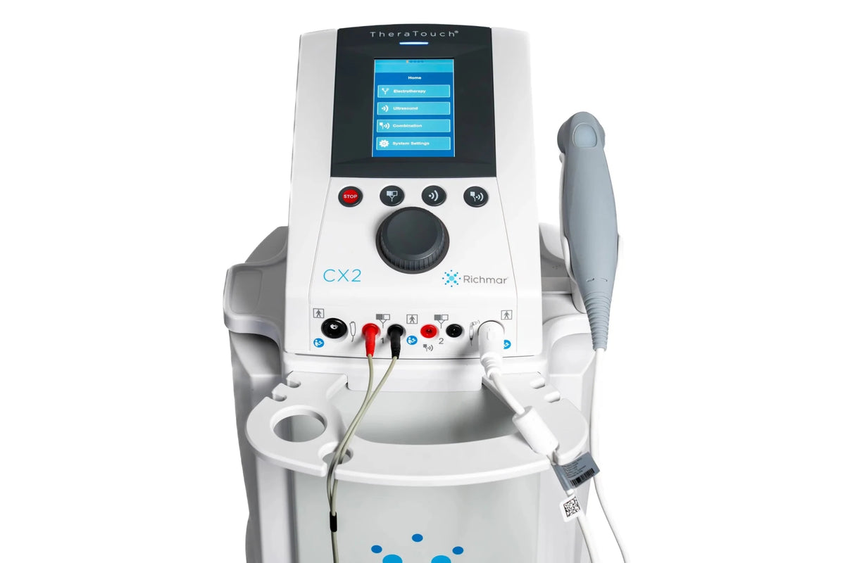 Richmar TheraTouch CX2 2-Channel Electrotherapy & Ultrasound Combination System -  product_vendor - Peak Primal Wellness