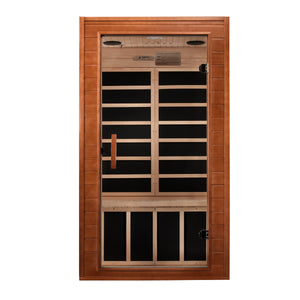 Golden Designs Dynamic "Avila" 1-2 Person Low EMF FAR IR Sauna (DYN-6103-01)