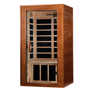 Golden Designs Dynamic "Avila" 1-2 Person Low EMF FAR IR Sauna (DYN-6103-01)