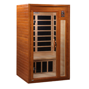 Golden Designs Dynamic "Barcelona" 1-2 Person Low EMF Far IR Sauna (DYN-6106-01)