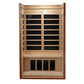 Golden Designs Dynamic "Barcelona" 1-2 Person Low EMF Far IR Sauna (DYN-6106-01)