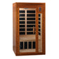 Golden Designs Dynamic "Barcelona" 1-2 Person Low EMF Far IR Sauna (DYN-6106-01)