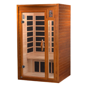 Golden Designs Dynamic "Barcelona" 1-2 Person Low EMF Far IR Sauna (DYN-6106-01)