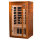Golden Designs Dynamic "Gracia" 1-2 Person Low EMF FAR IR Sauna (DYN-6119-01)