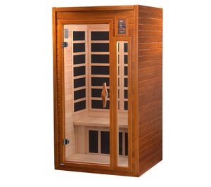 Dynamic Saunas Barcelona Elite 1 - 2 Person Ultra Low EMF Far IR Sauna (DYN - 6106 - 01 Elite) -  product_vendor - Peak Primal Wellness
