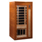 Golden Designs Dynamic "Gracia" 1-2 Person Low EMF FAR IR Sauna (DYN-6119-01)