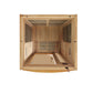 Golden Designs Dynamic "Gracia" 1-2 Person Low EMF FAR IR Sauna (DYN-6119-01)