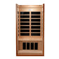 Golden Designs Dynamic "Gracia" 1-2 Person Low EMF FAR IR Sauna (DYN-6119-01)