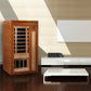 Golden Designs Dynamic "Gracia" 1-2 Person Low EMF FAR IR Sauna (DYN-6119-01)