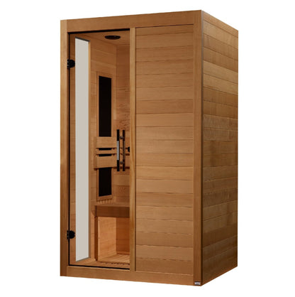 ***New 2026 Model*** Dynamic Saunas Veneto 1 - 2 Person Low EMF FAR IR Sauna (DYN - 6115 - 05) -  product_vendor - Peak Primal Wellness