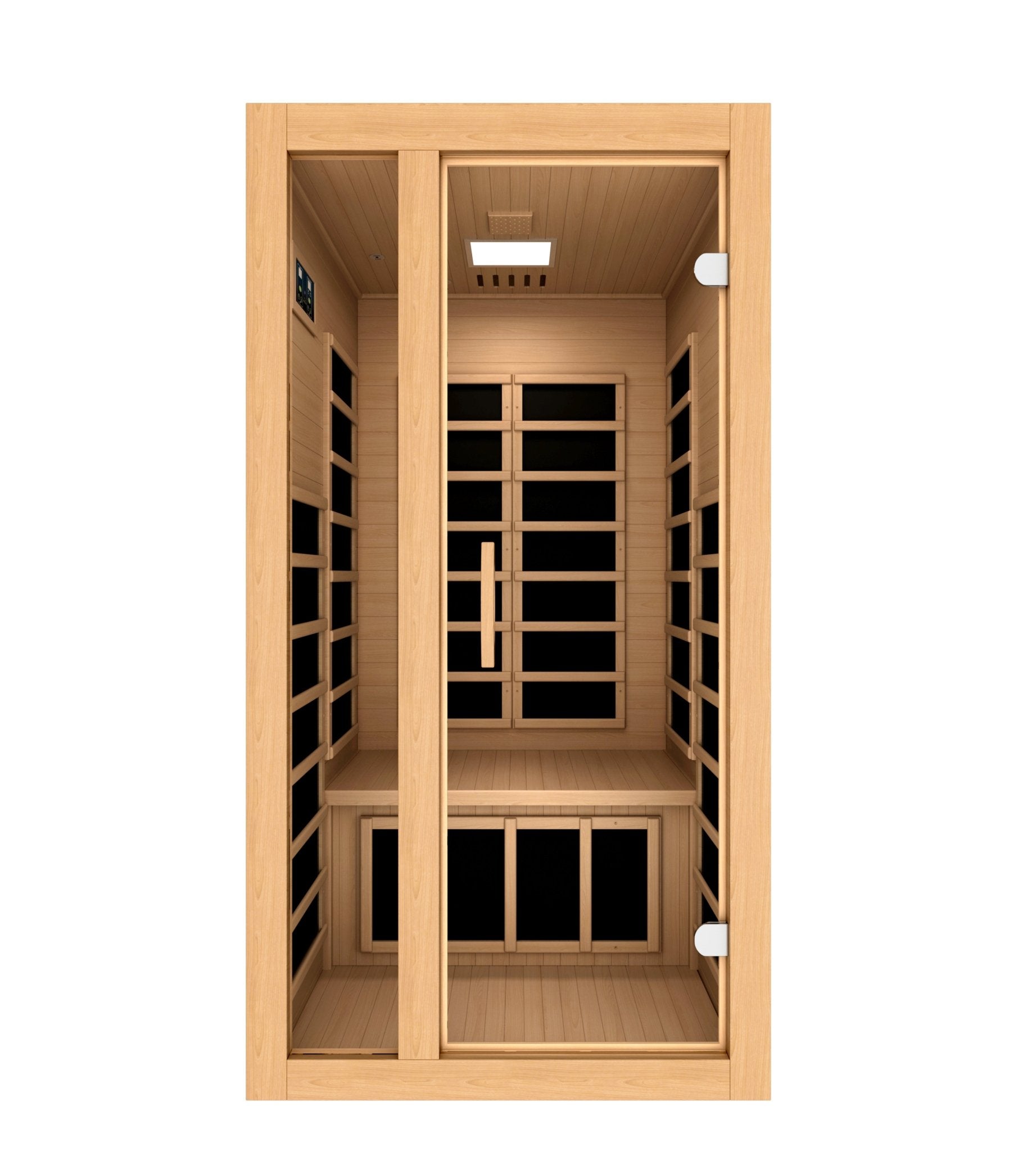 ***New 2026 Model*** Dynamic Saunas Gracia 1 - 2 Person Ultra Low EMF FAR IR Sauna (DYN - 6119 - 01 Elite) -  product_vendor - Peak Primal Wellness