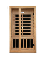 ***New 2026 Model*** Dynamic Saunas Gracia 1 - 2 Person Ultra Low EMF FAR IR Sauna (DYN - 6119 - 01 Elite) -  product_vendor - Peak Primal Wellness
