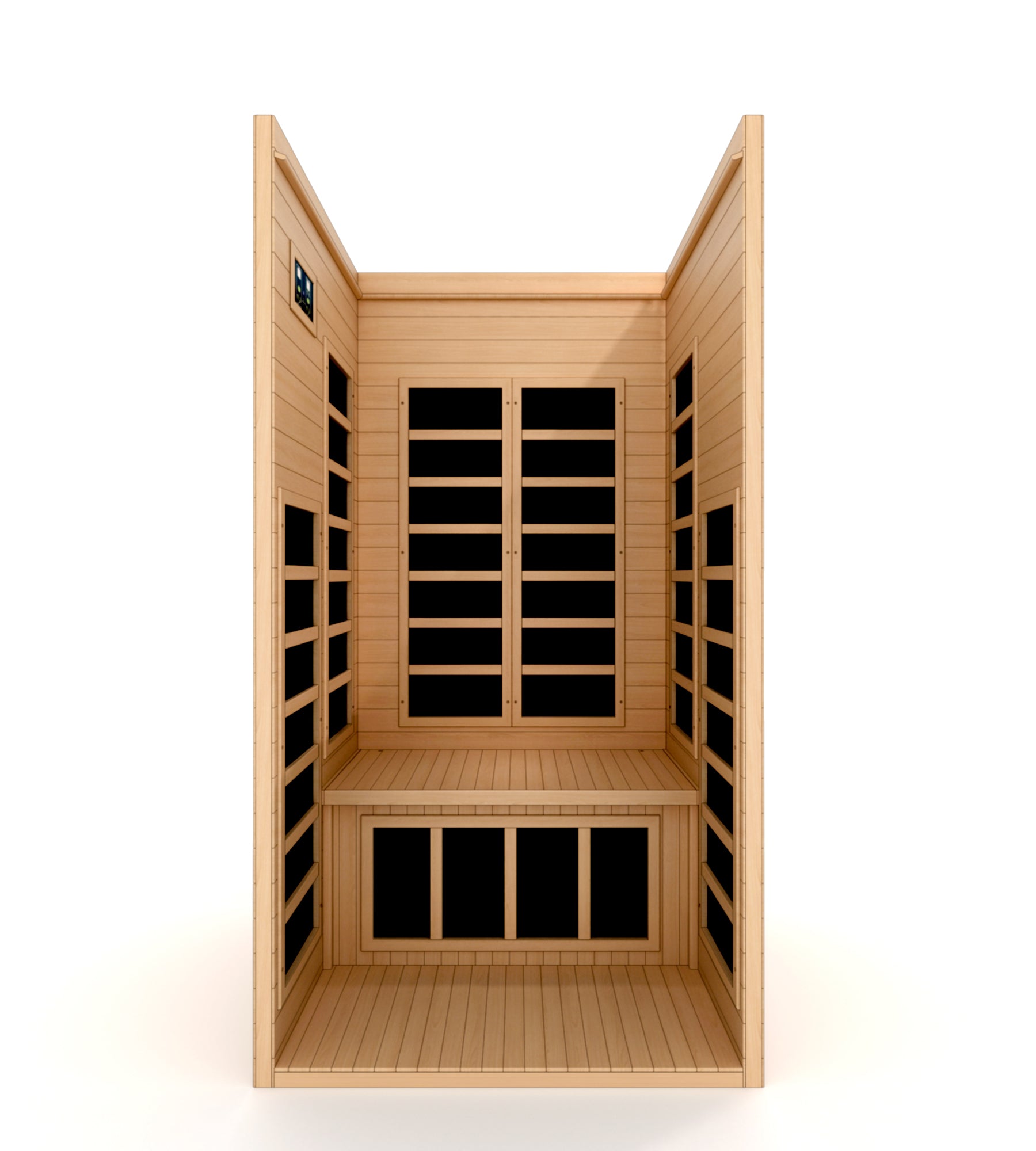 ***New 2026 Model*** Dynamic Saunas Gracia 1 - 2 Person Ultra Low EMF FAR IR Sauna (DYN - 6119 - 01 Elite) -  product_vendor - Peak Primal Wellness