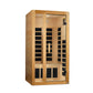 ***New 2026 Model*** Dynamic Saunas Gracia 1 - 2 Person Ultra Low EMF FAR IR Sauna (DYN - 6119 - 01 Elite) -  product_vendor - Peak Primal Wellness