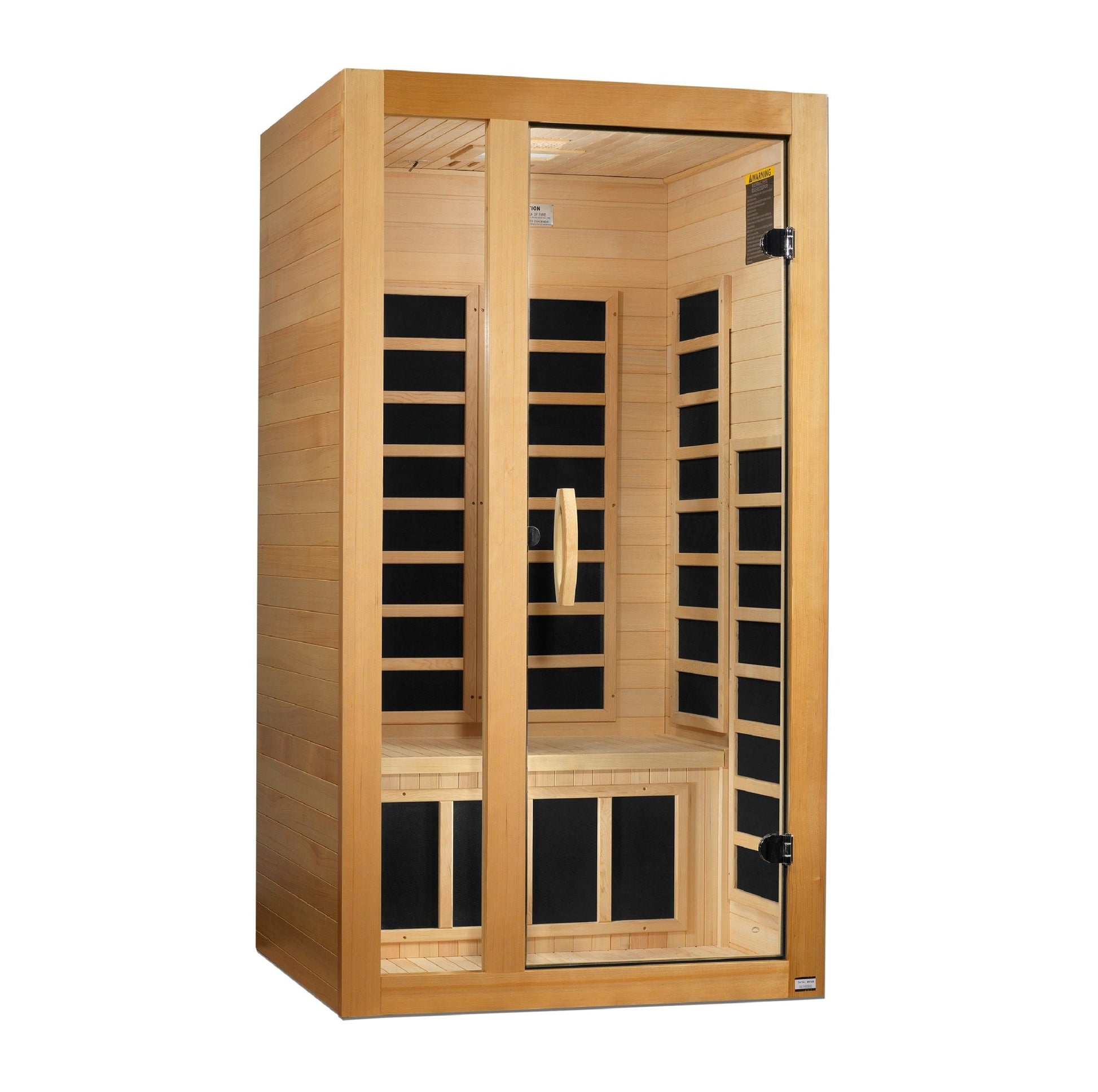 ***New 2026 Model*** Dynamic Saunas Gracia 1 - 2 Person Ultra Low EMF FAR IR Sauna (DYN - 6119 - 01 Elite) -  product_vendor - Peak Primal Wellness