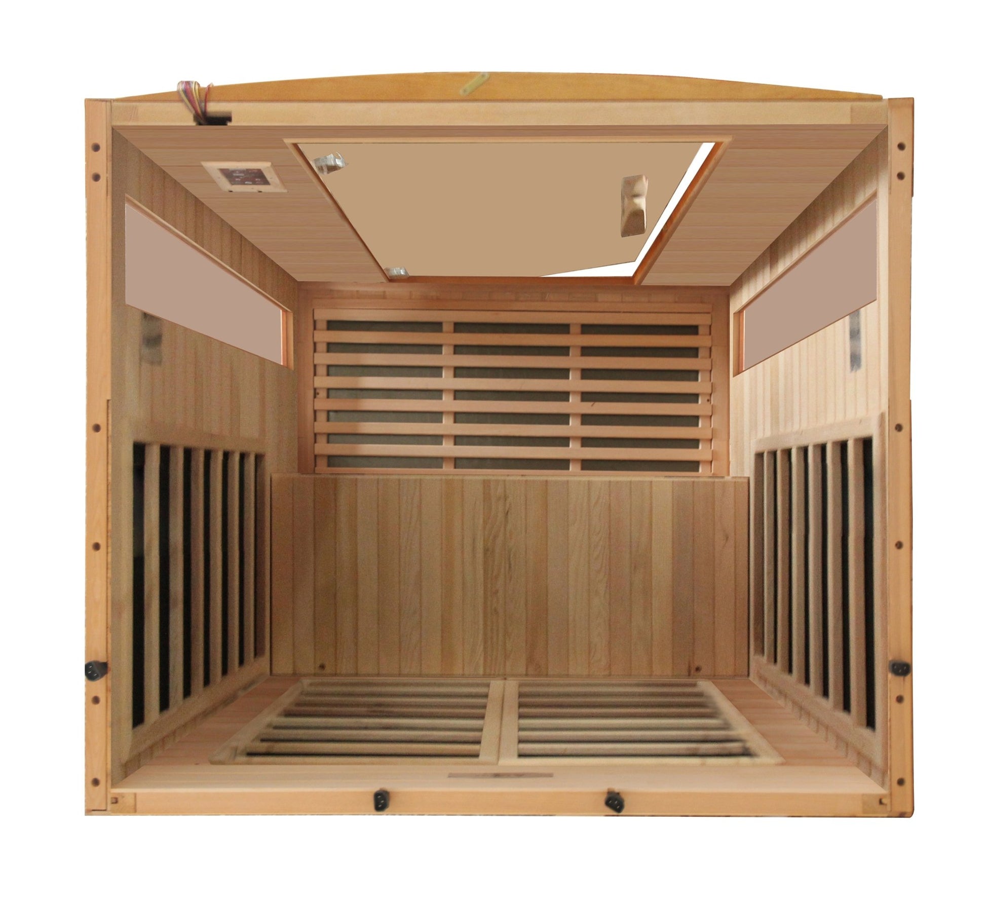 Dynamic Saunas Versailles 2 Person Ultra Low EMF Far IR Sauna (DYN - 6202 - 03 Elite) -  product_vendor - Peak Primal Wellness