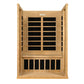 Golden Designs Dynamic "Versailles" 2 Person Low EMF Far IR Sauna (DYN-6202-03)