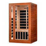 Dynamic Saunas Cordoba 2 Person Low EMF - FAR Infrared Sauna (DYN - 6203 - 01) -  product_vendor - Peak Primal Wellness