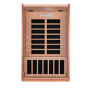 Dynamic Saunas Cordoba 2 Person Ultra Low EMF FAR IR Sauna (DYN - 6203 - 01 Elite) -  product_vendor - Peak Primal Wellness