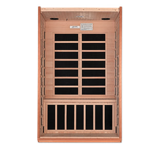 Golden Designs Dynamic "Cordoba" 2 Person Ultra Low EMF FAR IR Sauna (DYN-6203-01 Elite)