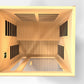 Dynamic Saunas Cordoba 2 Person Low EMF - FAR Infrared Sauna (DYN - 6203 - 01) -  product_vendor - Peak Primal Wellness