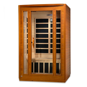 Dynamic Saunas San Marino 2 Person Low EMF - Far Infrared Sauna (DYN - 6206 - 01) -  product_vendor - Peak Primal Wellness