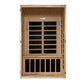 Dynamic Saunas Santiago 2 Person Low EMF FAR IR Sauna (DYN - 6209 - 01) -  product_vendor - Peak Primal Wellness