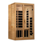 Dynamic Saunas Santiago 2 Person Low EMF FAR IR Sauna (DYN - 6209 - 01) -  product_vendor - Peak Primal Wellness