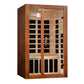 Dynamic Saunas Santiago 2 Person Ultra Low EMF FAR IR Sauna (DYN - 6209 - 02 Elite) -  product_vendor - Peak Primal Wellness
