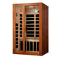 Dynamic Saunas Santiago 2 Person Ultra Low EMF FAR IR Sauna (DYN - 6209 - 02 Elite) -  product_vendor - Peak Primal Wellness