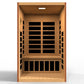 Dynamic Saunas Santiago 2 Person Ultra Low EMF FAR IR Sauna (DYN - 6209 - 02 Elite) -  product_vendor - Peak Primal Wellness