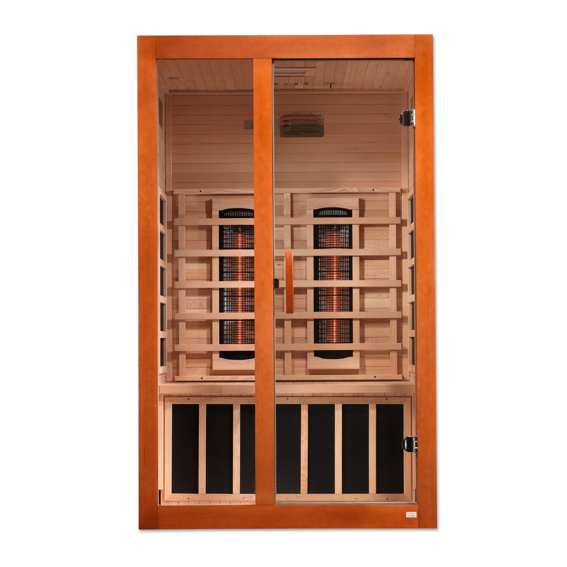 Dynamic Saunas Santiago 2 Person Full Spectrum IR Sauna (DYN - 6209 - 03 FS) -  product_vendor - Peak Primal Wellness