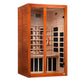 Dynamic Saunas Santiago 2 Person Full Spectrum IR Sauna (DYN - 6209 - 03 FS) -  product_vendor - Peak Primal Wellness